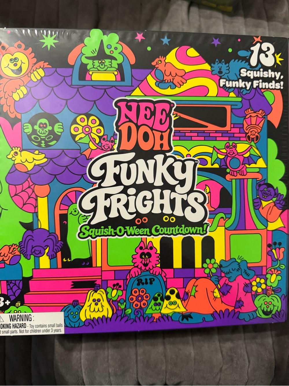 Needoh funky fright squish-o-ween countdown